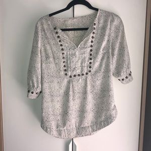 41 Hawthorn Studded Blouse  XS